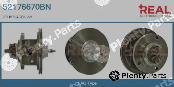 Real 52176670BN — Core assembly, turbocharger