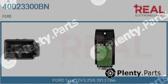 Real 40023300BN — Resistor, interior blower
