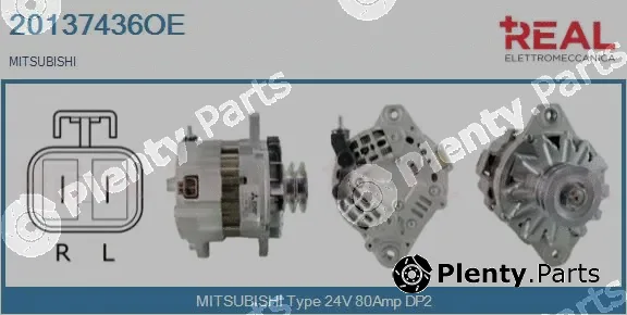 Real 20137436OE — Alternator