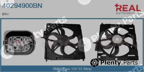Real 40294900BN — Electric Motor, radiator fan