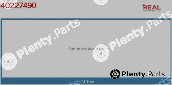 Real 40227490OE — Electric Motor, radiator fan