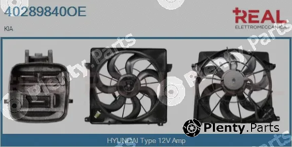 Real 40289840OE — Electric Motor, radiator fan