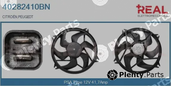 Real 40282410BN — Electric Motor, radiator fan