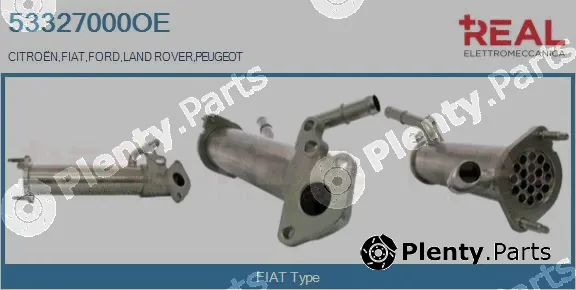 Real 53327000OE — Cooler, exhaust gas recirculation