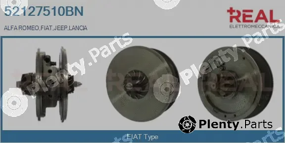Real 52127510BN — Core assembly, turbocharger