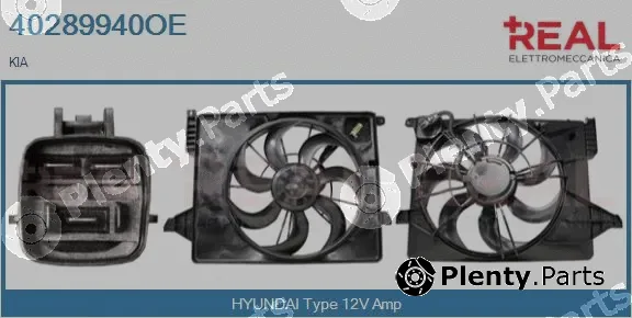 Real 40289940OE — Electric Motor, radiator fan