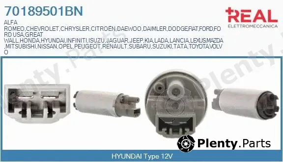 Real 70189501BN — Fuel Pump