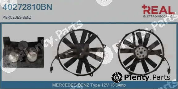 Real 40272810BN — Electric Motor, radiator fan