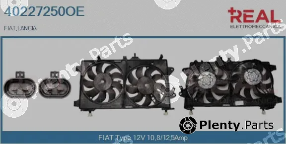 Real 40227250OE — Electric Motor, radiator fan