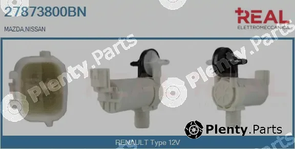 Real 27873800BN — Washer Fluid Pump, window cleaning