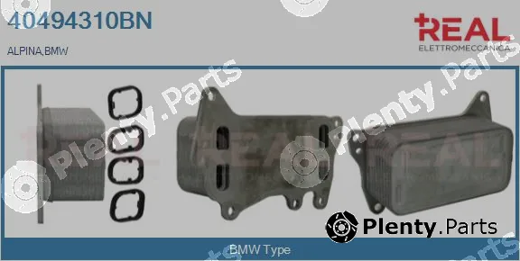 Real 40494310BN — Oil Cooler, engine oil