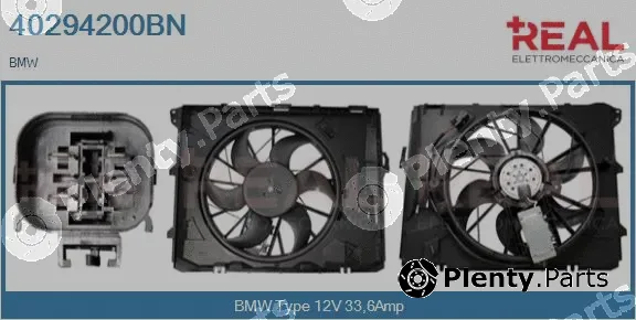 Real 40294200BN — Electric Motor, radiator fan