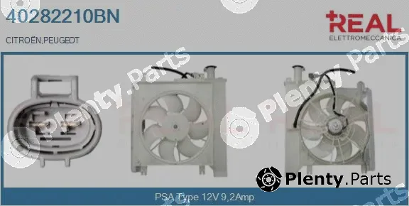 Real 40282210BN — Electric Motor, radiator fan
