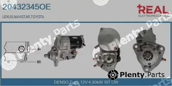 Real 20432345OE — Starter