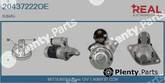 Real 20437222OE — Starter
