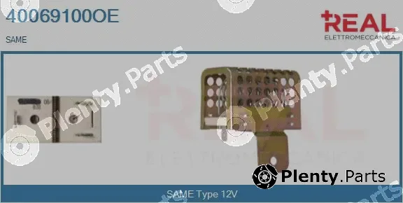 Real 40069100OE — Resistor, interior blower