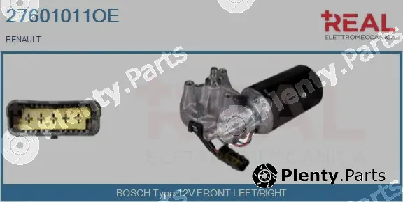 Real 27601011OE — Wiper Motor