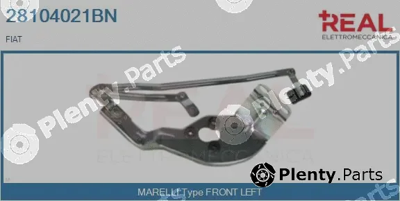 Real 28104021BN — Wiper Linkage