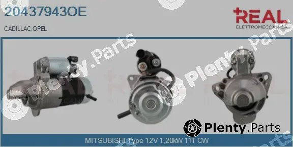Real 20437943OE — Starter