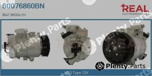 Real 60076860BN — Compressor, air conditioning
