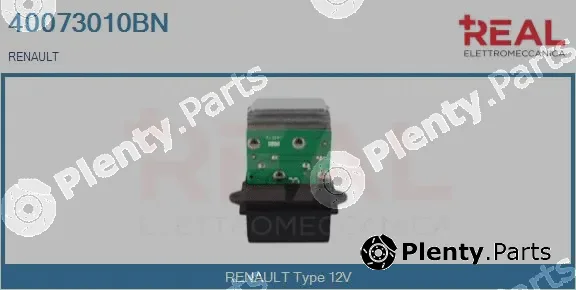 Real 40073010BN — Resistor, interior blower