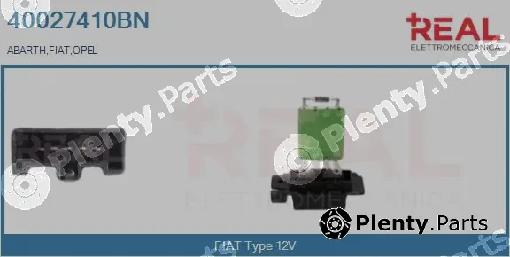 Real 40027410BN — Resistor, interior blower