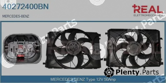 Real 40272400BN — Electric Motor, radiator fan