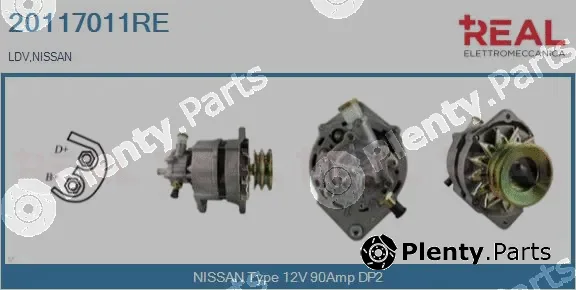 Real 20117011RE — Alternator