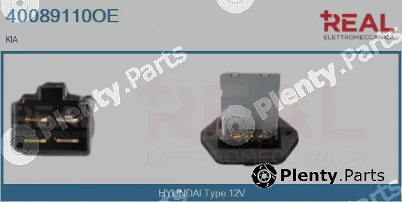 Real 40089110OE — Resistor, interior blower