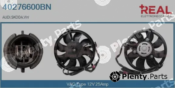 Real 40276600BN — Electric Motor, radiator fan