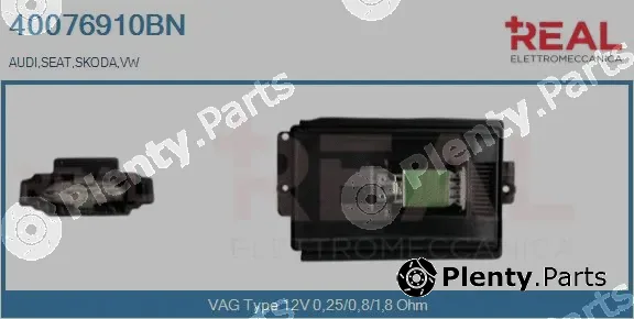 Real 40076910BN — Resistor, interior blower