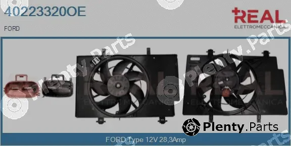 Real 40223320OE — Electric Motor, radiator fan