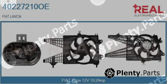 Real 40227210OE — Electric Motor, radiator fan