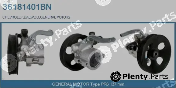 Real 36181401BN — Hydraulic Pump, steering