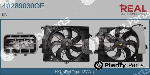 Real 40289030OE — Electric Motor, radiator fan