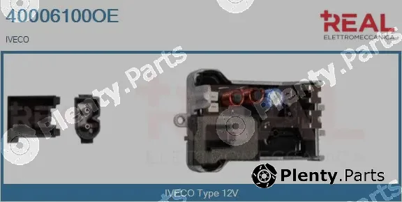 Real 40006100OE — Resistor, interior blower