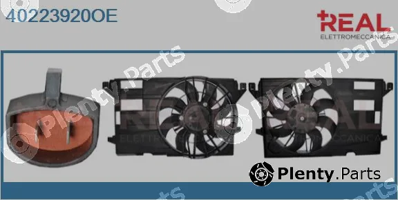 Real 40223920OE — Electric Motor, radiator fan