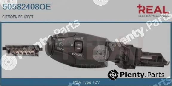 Real 50582408OE — Switch, cruise control