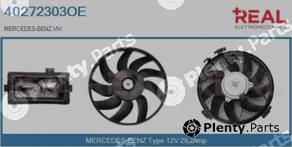 Real 40272303OE — Fan, engine cooling