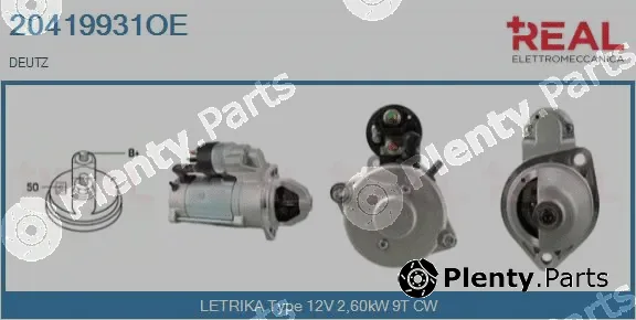 Real 20419931OE — Starter