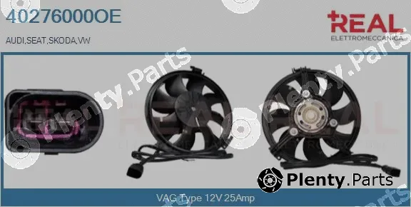 Real 40276000OE — Electric Motor, radiator fan