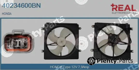 Real 40234600BN — Electric Motor, radiator fan