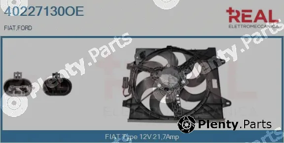 Real 40227130OE — Electric Motor, radiator fan