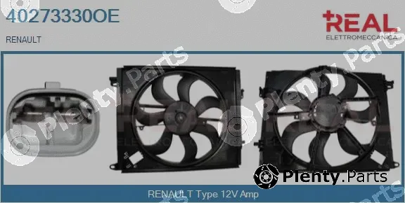 Real 40273330OE — Electric Motor, radiator fan