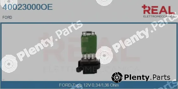 Real 40023000OE — Resistor, interior blower