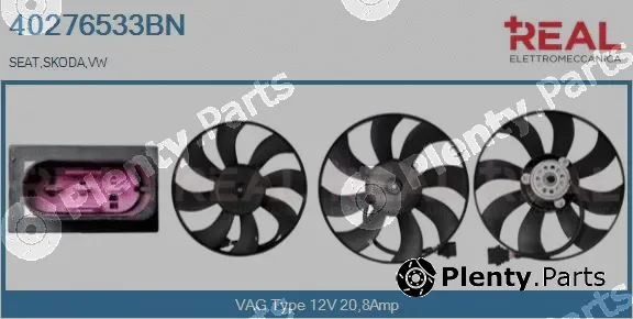 Real 40276533BN — Fan, engine cooling