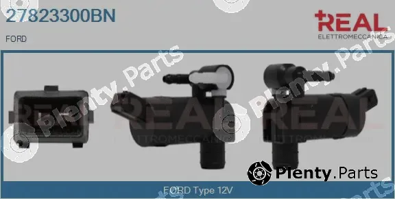 Real 27823300BN — Washer Fluid Pump, window cleaning
