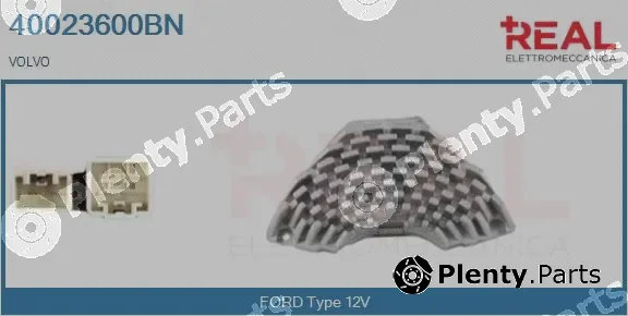 Real 40023600BN — Resistor, interior blower