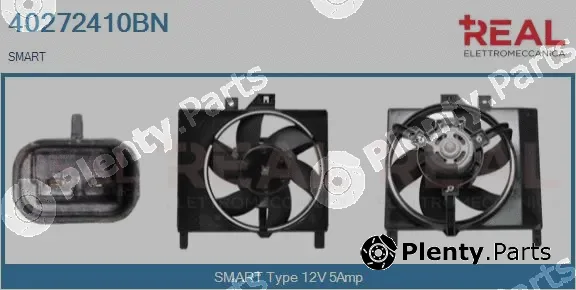 Real 40272410BN — Electric Motor, radiator fan