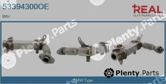 Real 53394300OE — Cooler, exhaust gas recirculation